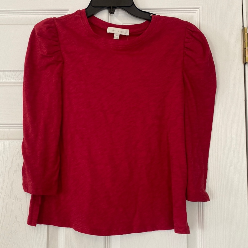 NWT Women’s Anthropologie Eri+ Ali top size XS